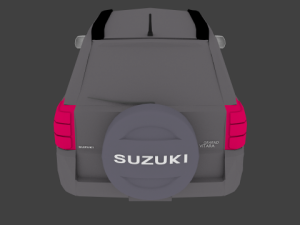 suzuki grand vitara 2012 3D Model
