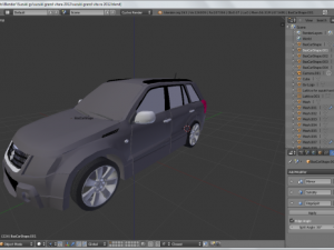 suzuki grand vitara 2012 3D Model