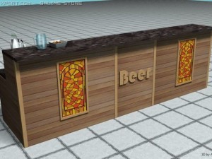 bar 3D Model