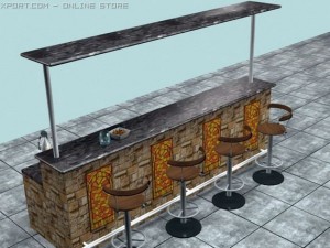 bar 3D Model