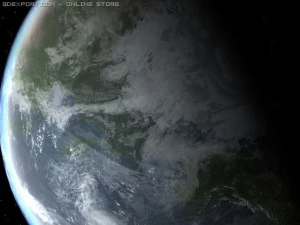 planet earth 3D Model