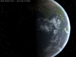 planet earth 3D 모델