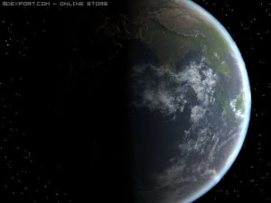 planet earth 3D Model