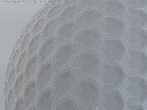golf ball Modello 3D