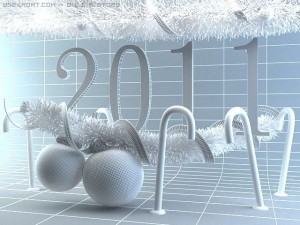 new 2011 year 3D Model