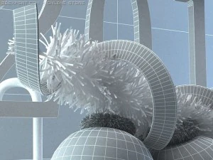 novo ano de 2011 Modelo 3D