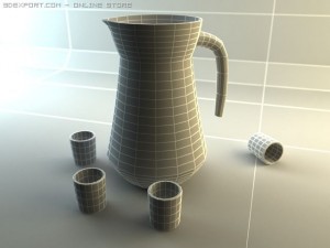 carafe decanter 3D Модель