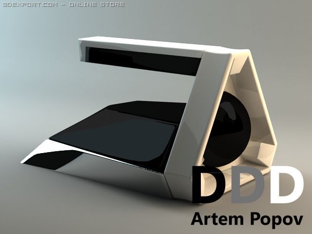 concept iron 3D Модель .c4d .max .obj .3ds .fbx .stl .blend 