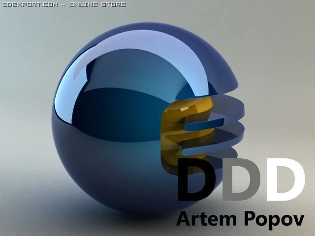 엘란 로고 3D 모델 .c4d .max .obj .3ds .fbx .stl .blend 