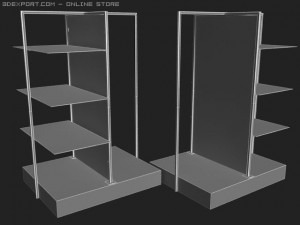 shelves 3D Модель