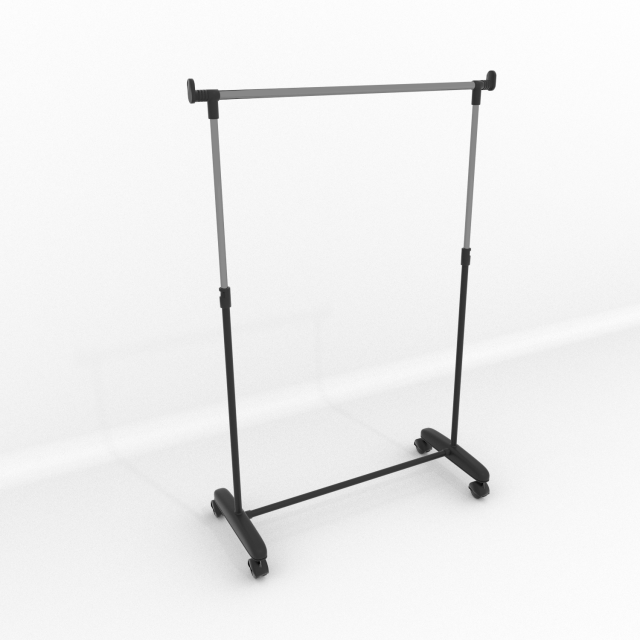 coat rack 3D मॉडल .c4d .max .obj .3ds .fbx .stl .blend 