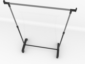 coat rack 3D मॉडल