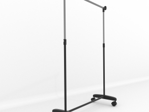 coat rack 3D मॉडल