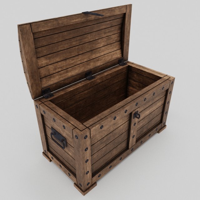 chest 3Dモデル .c4d .max .obj .3ds .fbx .stl .blend 