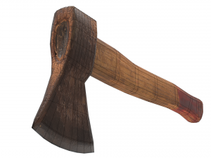 old axe pbr-model 3D Модель