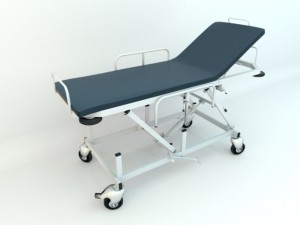 hospital gurney Modèle 3D