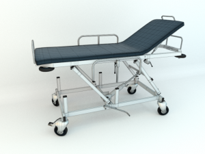hospital gurney 3D-Modell