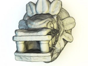 mayan sculpture 3D Model