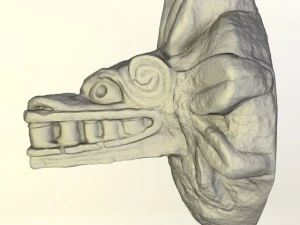 mayan sculpture 3D Model
