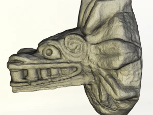 mayan sculpture 3D Model