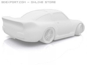 sports car 3Dモデル