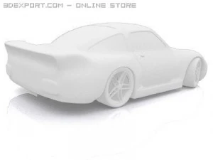Sportwagen 3D Modell