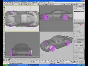 sports car 3Dモデル
