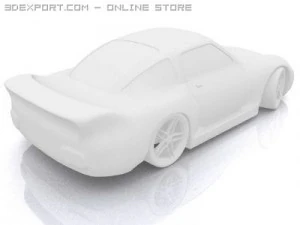 sports car 3D Model