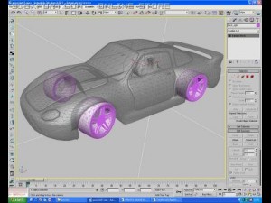 sports car 3Dモデル