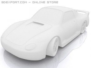 sports car 3Dモデル