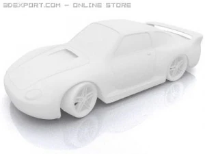 sports car 3D Model