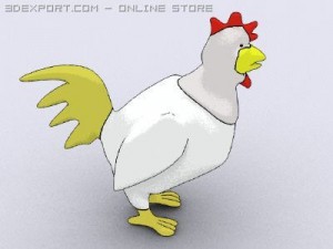 chicken 3D Model