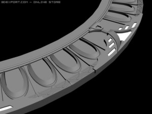 stargate sgu model Model 3D