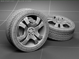 wheel Modello 3D