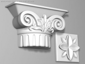2 architect elements Modelo 3D