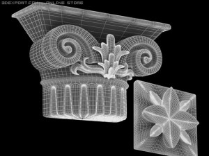 2 architect elements Modelo 3D