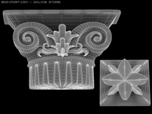 2 architect elements Modelo 3D