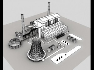 factory 3D Model