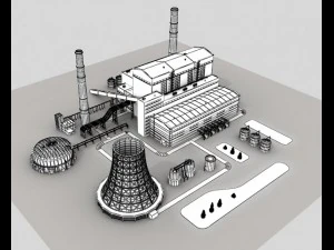 factory 3D Model