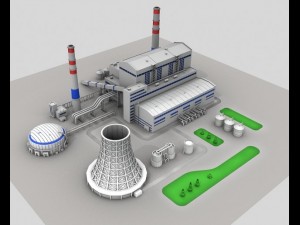 factory 3D Model