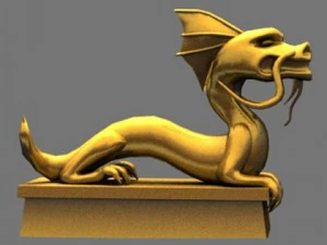 китайский дракон 3D Модель
