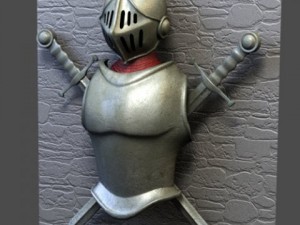 armor knight Modelo 3D