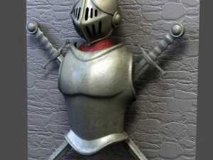 доспехи рыцаря 3D Модель