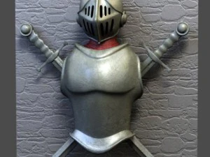доспехи рыцаря 3D Модель