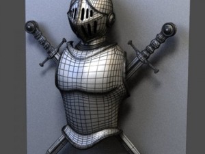 armor knight 3Dモデル