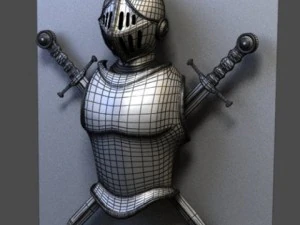 доспехи рыцаря 3D Модель