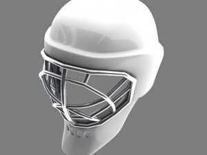 hockey helmet Model 3D
