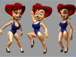 peg from goof troop 3Dモデル