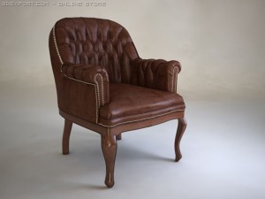 armchair admiral 3D Модель
