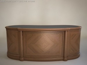 desk lord ciliegio 3D Model